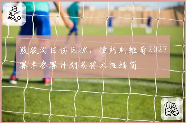 腹股沟旧伤困扰,德约科维奇2027赛季参赛计划或将大幅精简