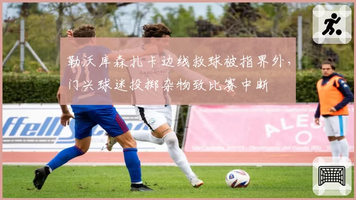 勒沃库森扎卡边线救球被指界外,门兴球迷投掷杂物致比赛中断